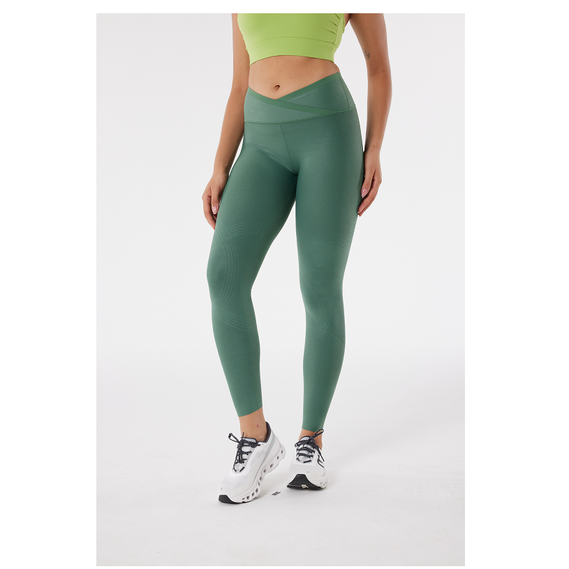 Body Sculpt Faux Leather Leggings (Reversible Wear)