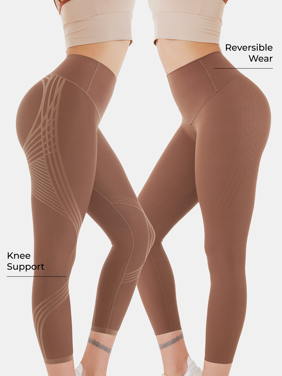 Body Sculpt 7/8 Leggings (Reversible Wear)