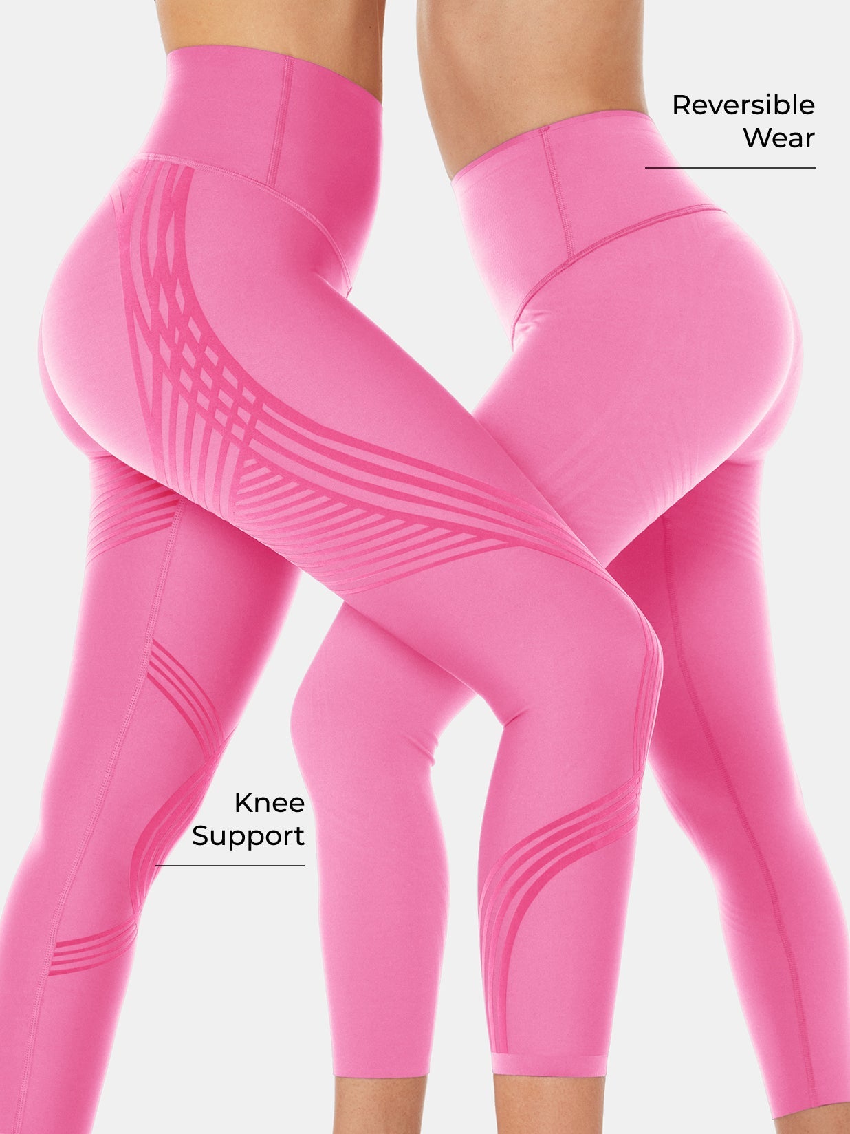 Body Sculpt 7/8 Leggings (Reversible Wear)