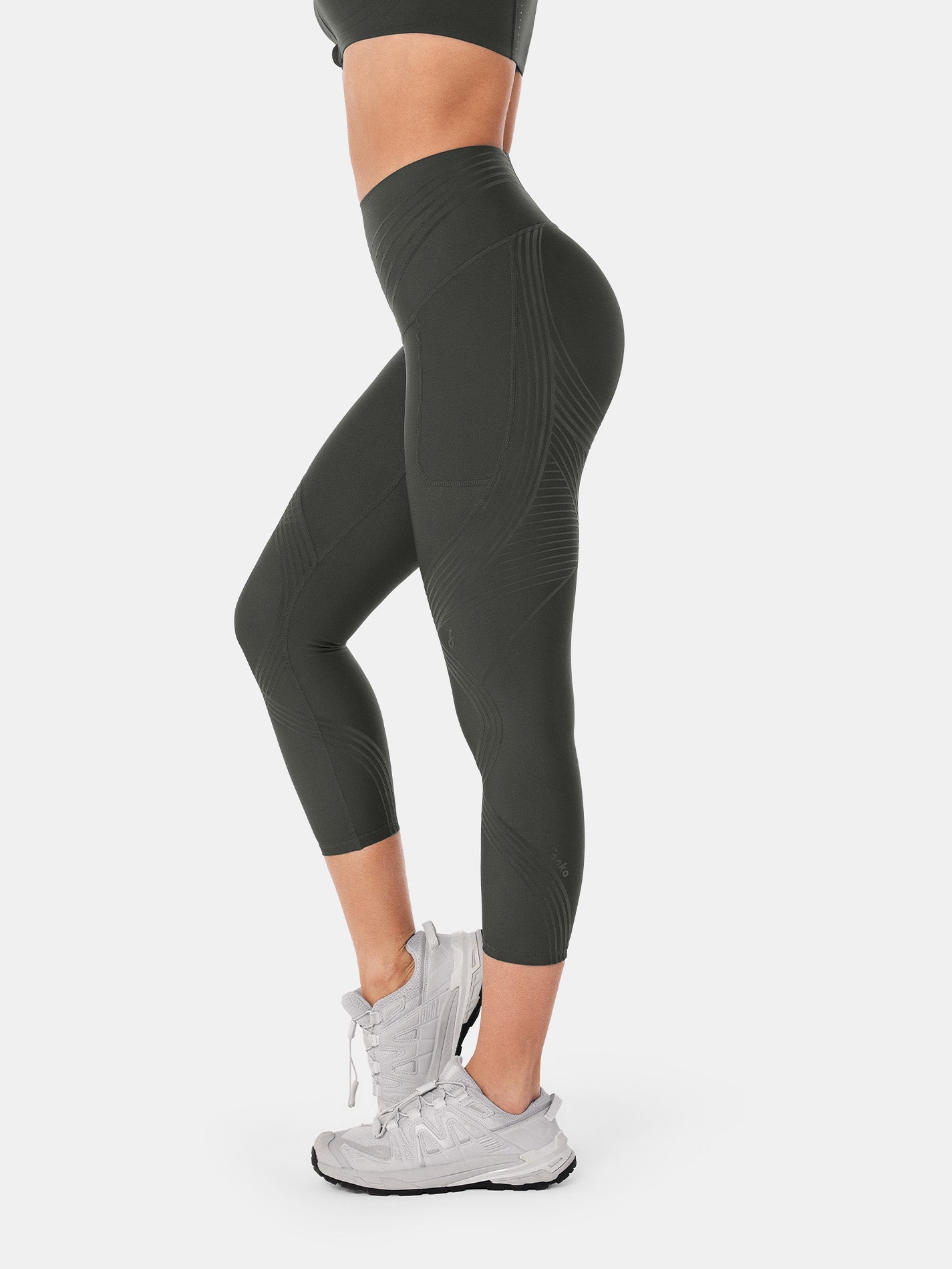 Body Sculpt Side Pocket 7/8 Leggings
