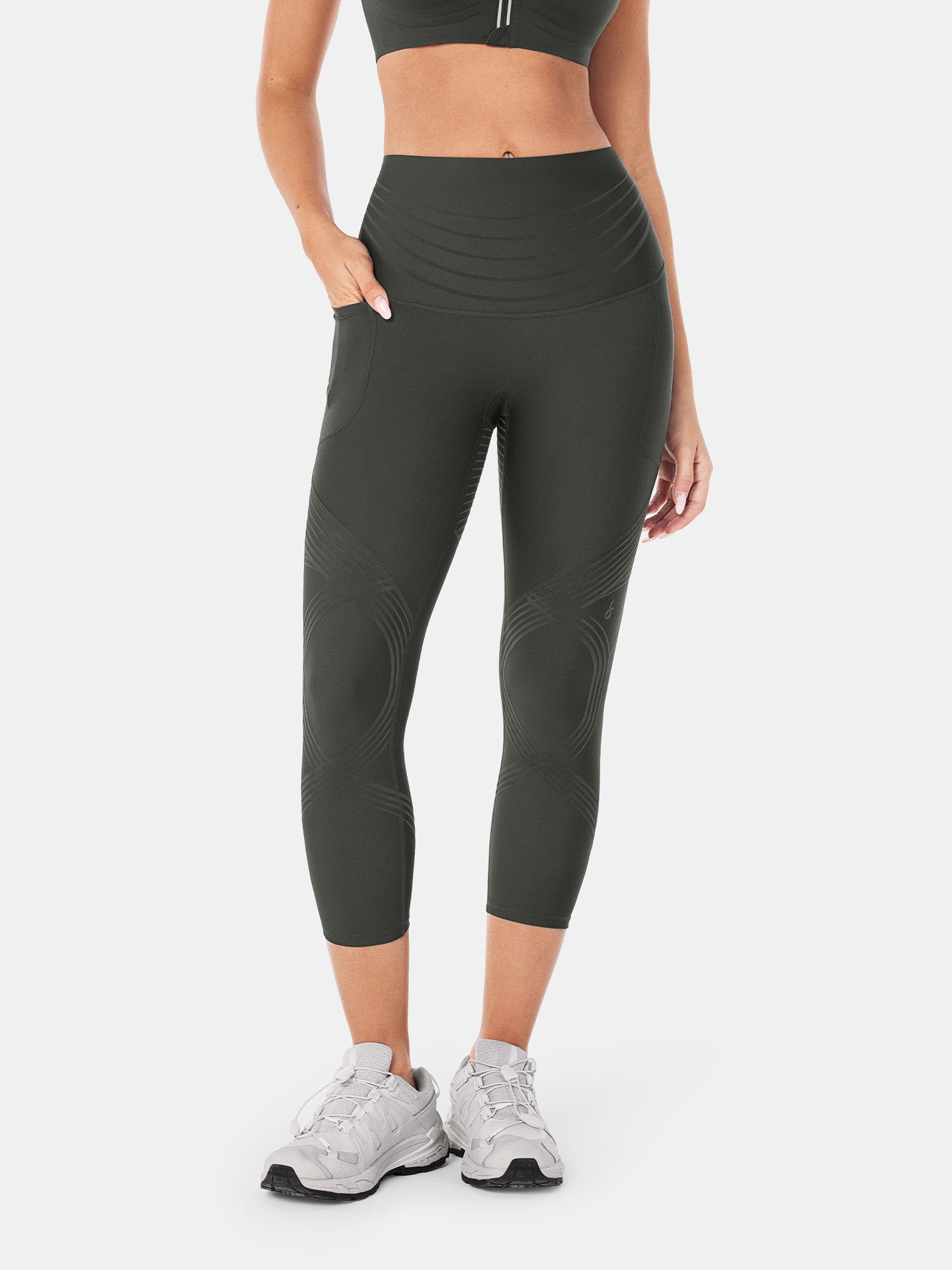 Body Sculpt Side Pocket 7/8 Leggings