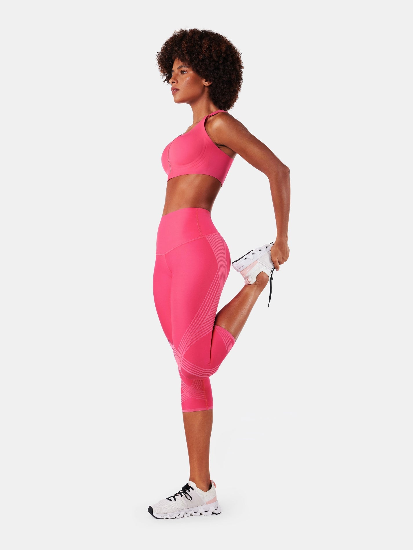 Body Sculpt Capri Leggings (Reversible Wear)