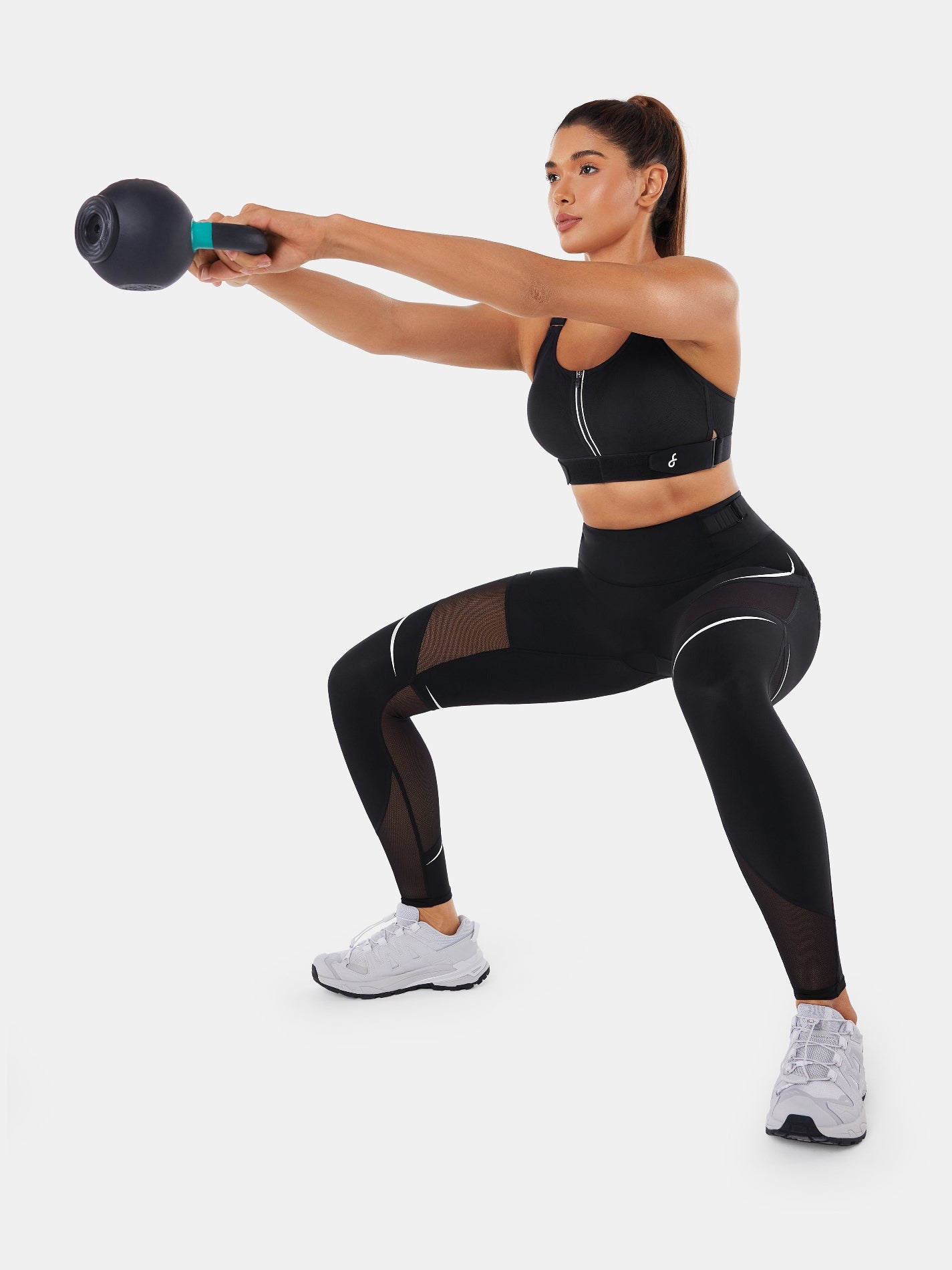 Body Sculpt Mesh Leggings