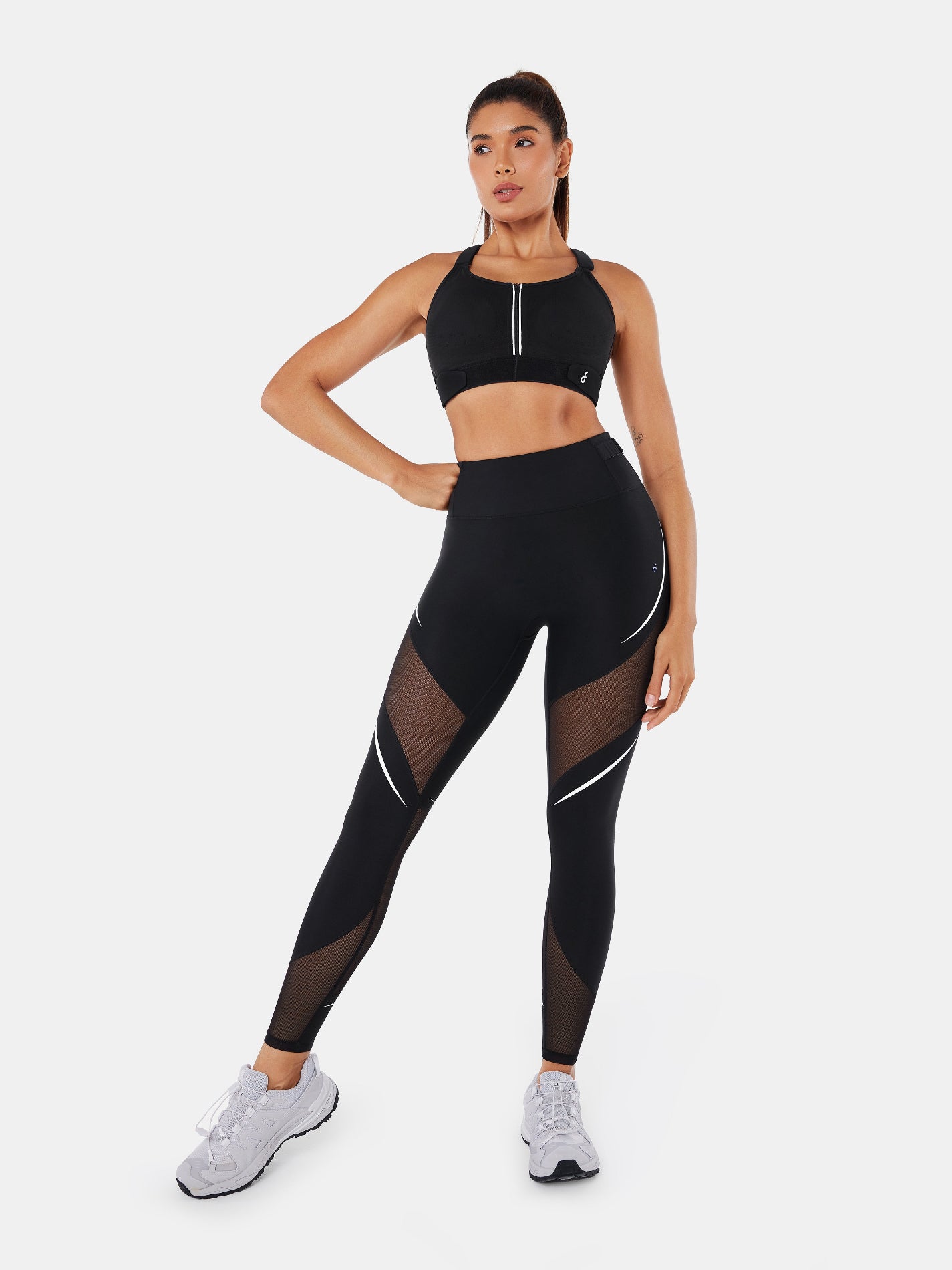 Body Sculpt Mesh Leggings