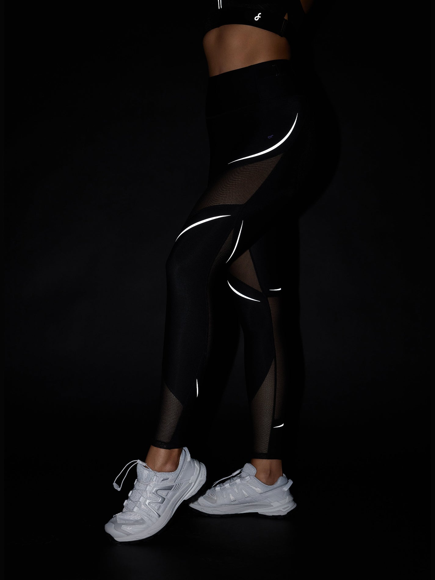 Body Sculpt Mesh Leggings