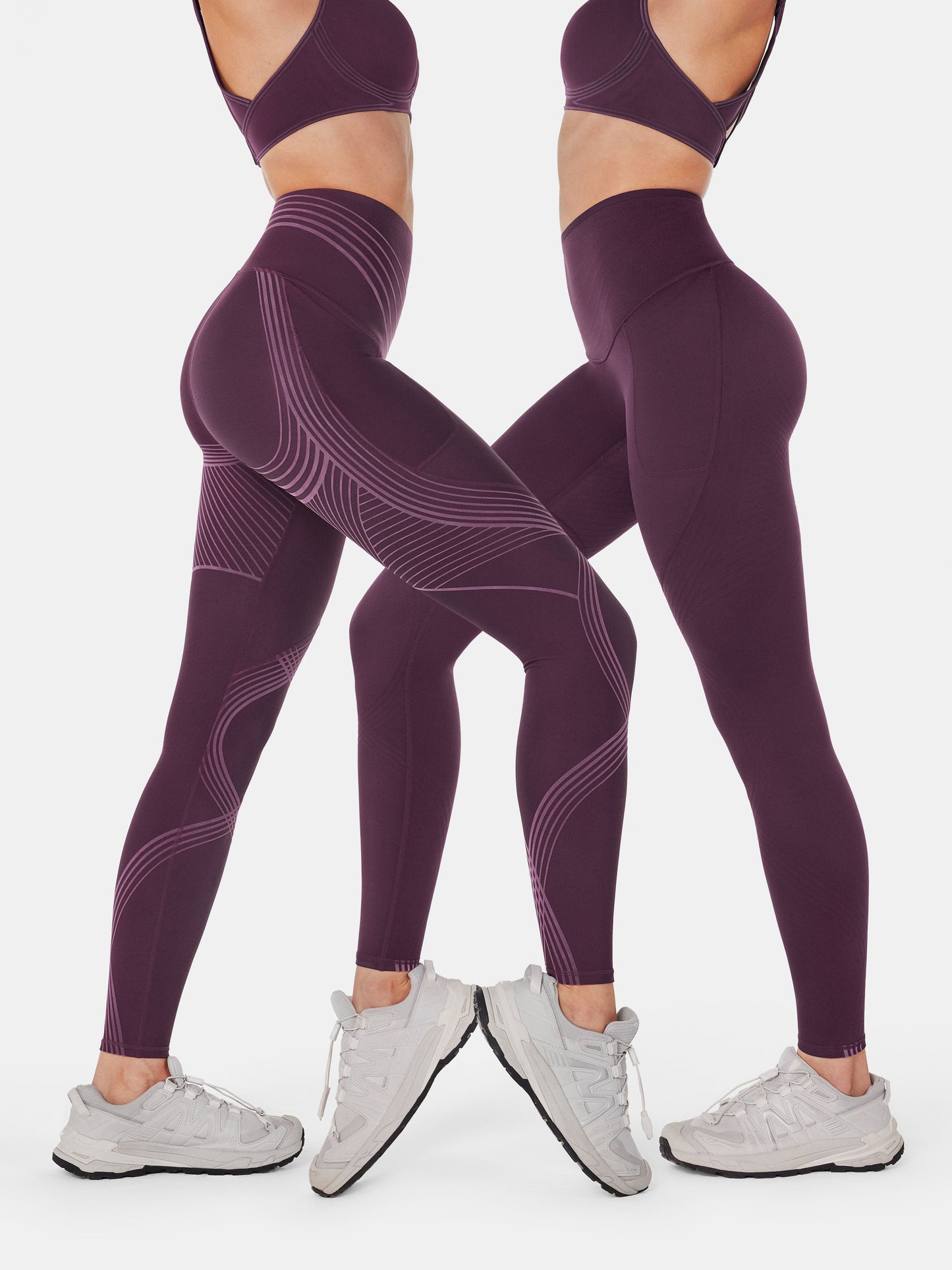 Body Sculpt Side Pocket Leggings 2.0 (Reversible Wear)
