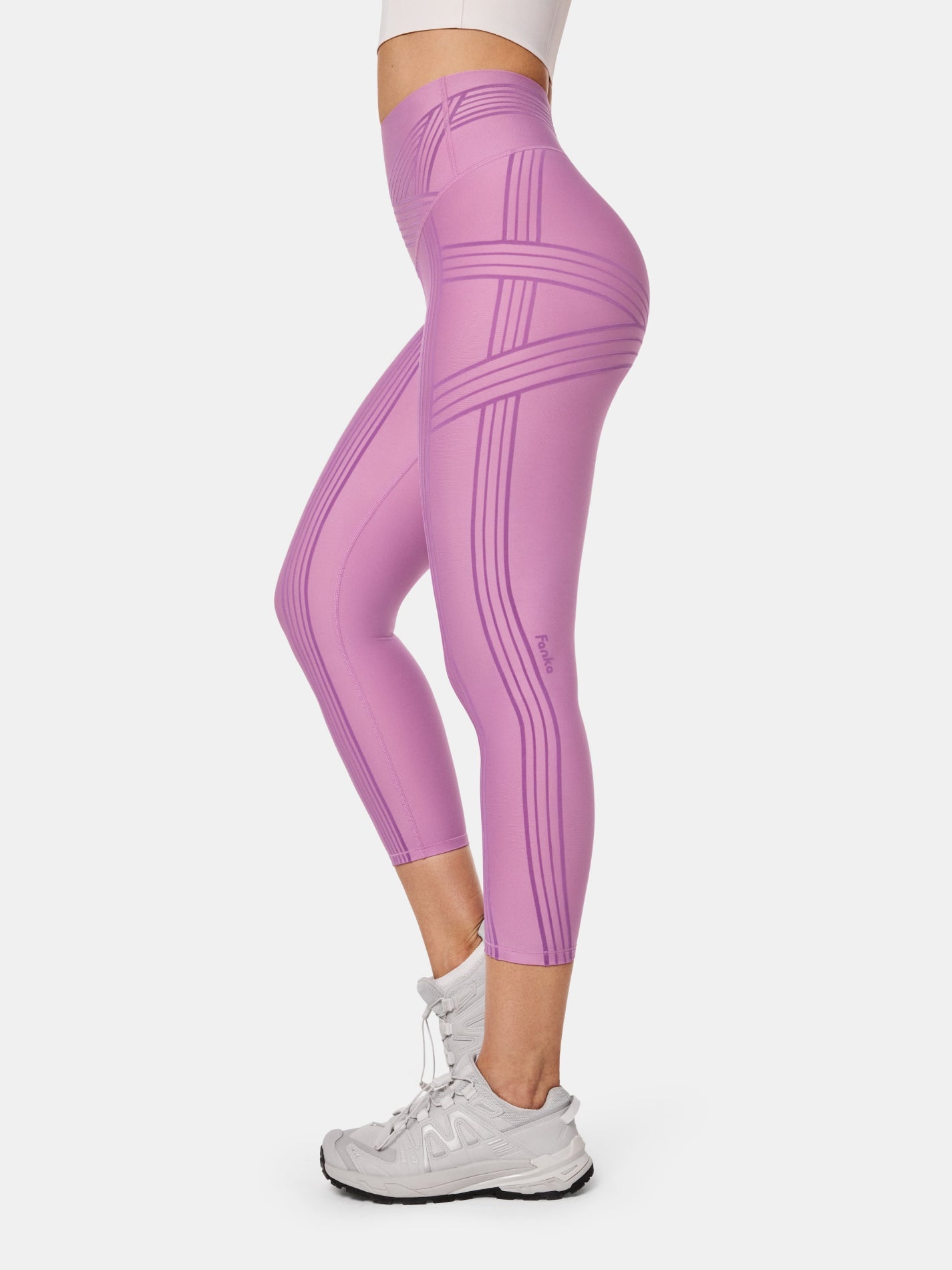 PowerBand Resistance 7/8 Leggings (Reversible Wear)