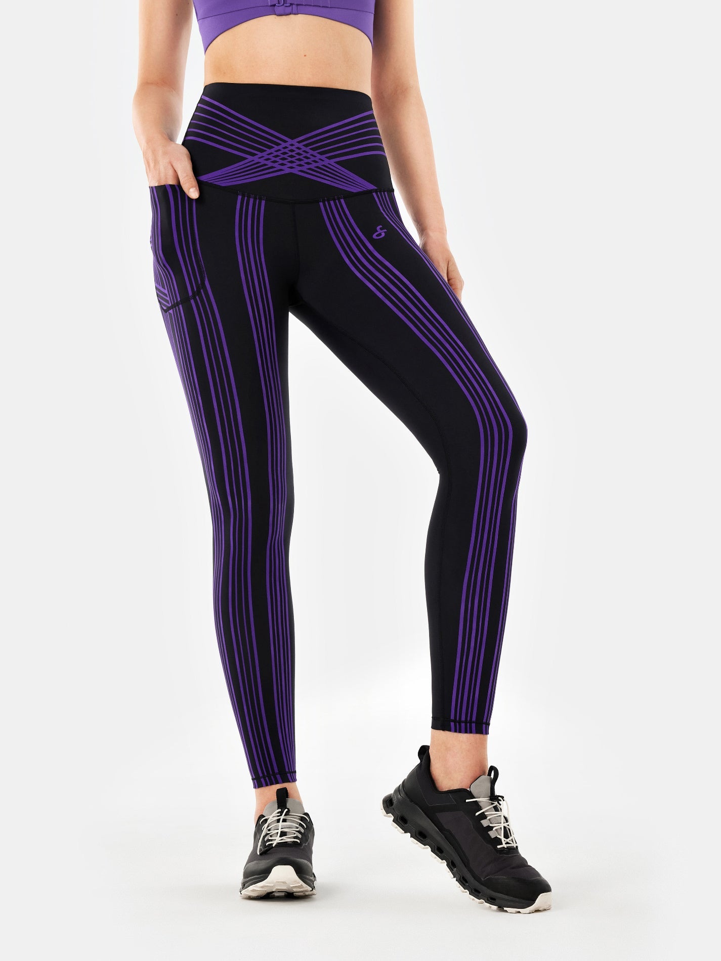 PowerBand Resistance High Intensity Leggings (Reversible Wear)