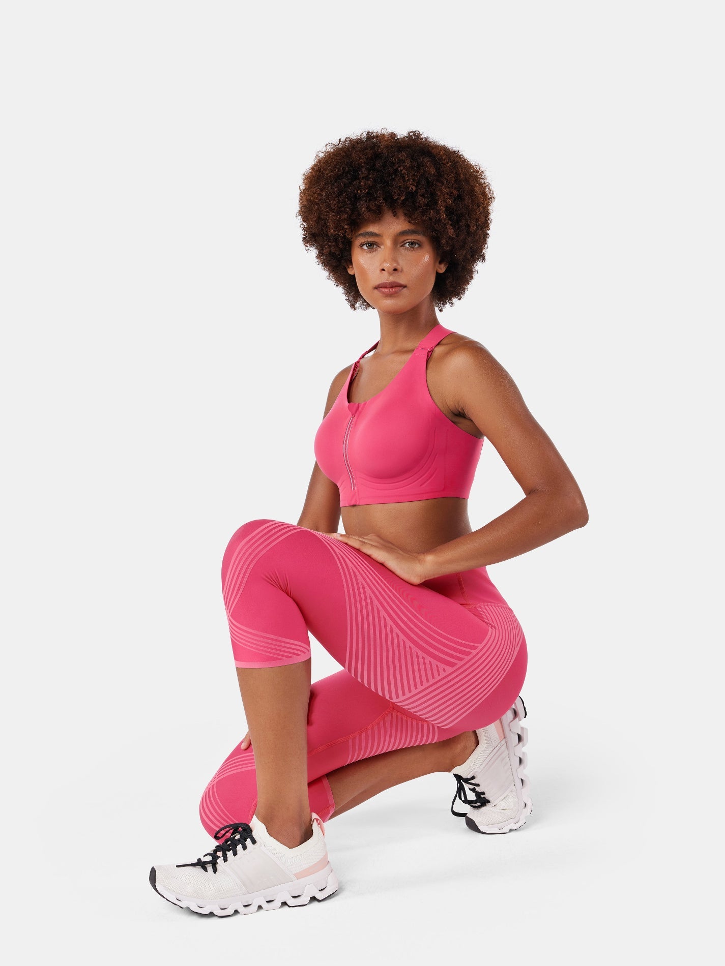 SpeedDry™ Front Zip Sports Bra