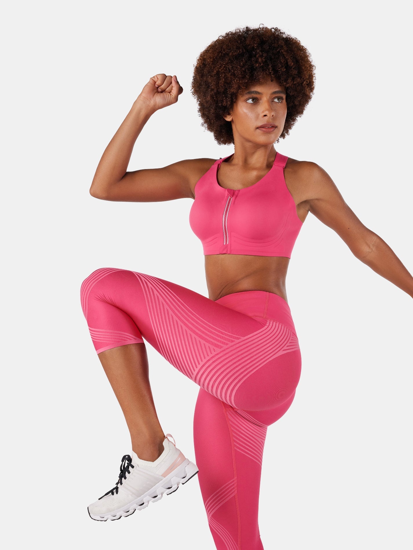 SpeedDry™ Front Zip Sports Bra